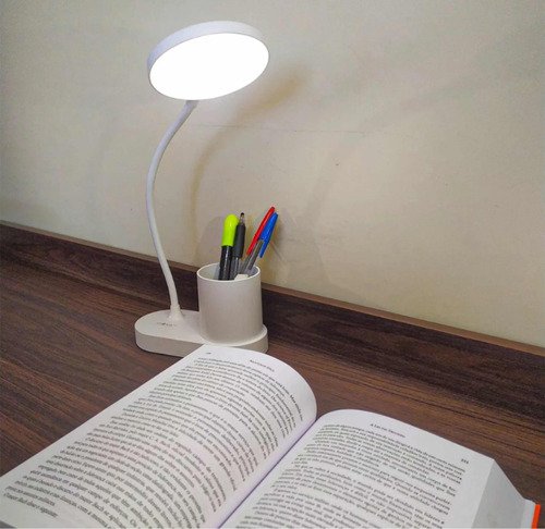 Luminária Led de Mesa para Uso em Escritório Recarregável Usb - 10