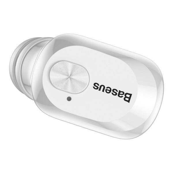 Fone de Ouvido Sem Fio Bluetooth 5.0 Resistente Baseus W01 Branco |  MadeiraMadeira