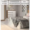 Ver imagem 4 de Cômoda 1 Porta 4 Gavetas Caribe Móveis Rimo