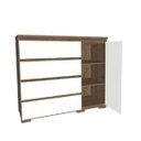 Ver mais imagens de Cômoda 1 Porta 4 Gavetas Caribe Móveis Rimo