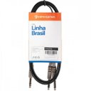 Ver imagem 1 de Cabo de Áudio Linha Brasil P10 Estéreo X 2 P10 Mono 3m Preto HAYONIK