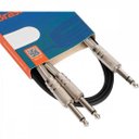 Ver imagem 3 de Cabo de Áudio Linha Brasil P10 Estéreo X 2 P10 Mono 3m Preto HAYONIK