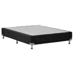 Base para Cama Box (Sem Colchão) Casal Sued Corino Tecido - 2