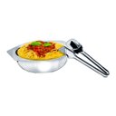 Ver imagem 1 de Tigela Multiuso e Pegador Para Servir Massas em Aço Inox 2 Peças - Wp Connect
