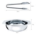 Ver imagem 4 de Tigela Multiuso e Pegador Para Servir Massas em Aço Inox 2 Peças - Wp Connect