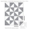 Tapete tatame infantil atividades emborrachado sala quarto Eva Yoga Hype Floor kit Branco e cinza - 6