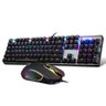 KIT TECLADO E MOUSE MOTOSPEED CK888 PRETO RGB - 1