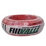 Cabo Elétrico Flexível Fiilvalle 2,5mm c/ 50 metros:Vermelho - 2
