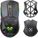 Ver imagem 1 de Mouse Gamer sem Fio Wireless Fortrek Striker Air Preto
