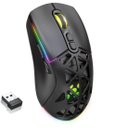 Ver imagem 4 de Mouse Gamer sem Fio Wireless Fortrek Striker Air Preto