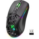 Ver imagem 6 de Mouse Gamer sem Fio Wireless Fortrek Striker Air Preto