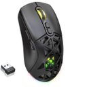 Ver imagem 5 de Mouse Gamer sem Fio Wireless Fortrek Striker Air Preto