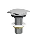 Ver imagem 1 de Válvula de Click Quadrada p/ Lavatório Cromado 1609CR Fani