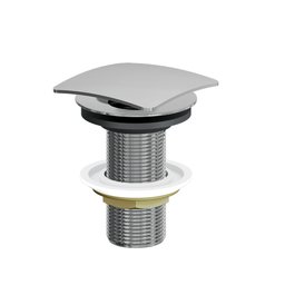 Válvula de Click Quadrada p/ Lavatório Cromado 1609CR Fani - 1