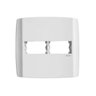 Interruptor Simples Mais Tomada 20a Horizontal Com Placa 4x4 - 3