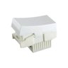 Interruptor Simples Mais Tomada 20a Horizontal Com Placa 4x4 - 2