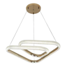 Pendente Triangulos Geometric Led Dimerizável 862095/1 40w Bivolt Branco - 1