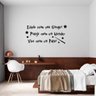 Adesivo Decorativo Frase Viva Como Um Potter Hogawarts Harry Potter Weasley Granger - 2