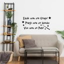 Ver imagem 3 de Adesivo Decorativo Frase Viva Como Um Potter Hogawarts Harry Potter Weasley Granger