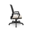 Ver imagem 2 de Cadeira Adrix Tela Plaxmetal Base Aço Relax Crepe Fendi T87