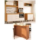 Ver mais imagens de Cozinha Alice + Balcão de Cooktop + Bancada = 3 Móveis