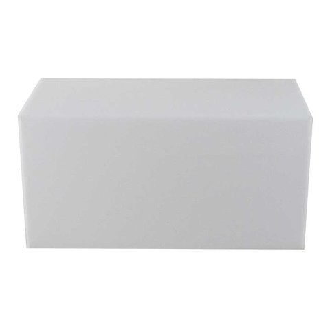 Arandela Camarim Retangular em Acrílico 20cm P/ LED E27 ST465