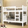 Beliche Com Barras Laterais De MDF Jaspe Branco Fênix - 1