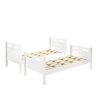 Beliche Com Barras Laterais De MDF Jaspe Branco Fênix - 3