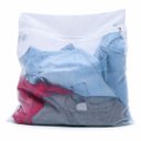 Ver imagem 2 de Saco para Lavar Roupas Delicadas Tamanho G 50x45cm Branco