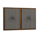 Ver imagem 2 de Painel Cabeceira Box Solteiro 0,90 Madeira Suede Cinza - Comprar Moveis em Casa