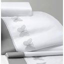 Ver imagem 2 de Jogo de Lençol Papillons Branco Queen 4 Peças