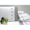 Ver imagem 1 de Jogo de Lençol Papillons Branco Queen 4 Peças