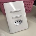 Ver imagem 3 de Cj Interruptor Duplo Simples + Tomada 20a com Suporte 4x2 - Dicompel Novara Branco Total - Dnv1100/2
