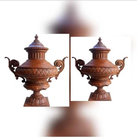 ÂNFORA ÁRABE 2UN FERRO FUNDIDO PRONTO ARTES