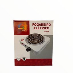 Fogão Eletrico 1 Boca Fogareiro Portátil 1000w 220v Branco - 2