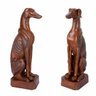 CACHORRO GALGO 02UN DECORAR FERRO FUNDIDO PRONTO ARTES - 1