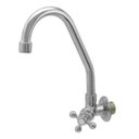 Ver imagem 1 de Torneira 1168 C-33 Metal Cromado Cozinha Bica Móvel Parede