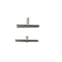 Ver imagem 2 de Par Dobradiça Pivotante 19mm para Portas - Aço - Alfer
