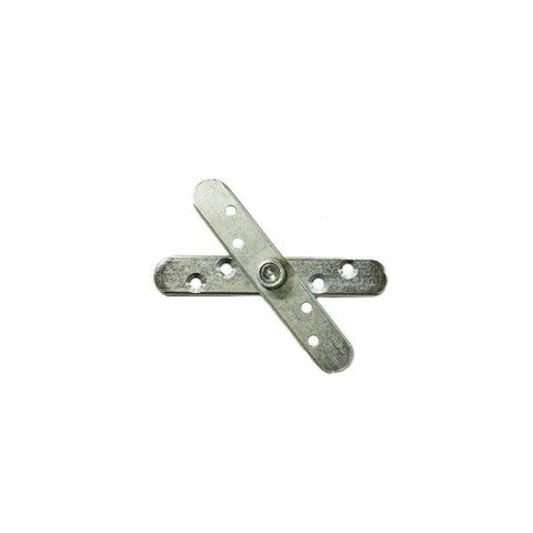 Par Dobradiça Pivotante 19mm para Portas - Aço - Alfer