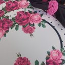 Ver imagem 4 de Kit Capa de Sousplat Poá com Rosas 06 Peças
