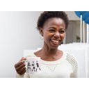 Ver imagem 2 de Caneca Ecf Dia da Mulher - Toda Mulher Deixa Marca Porcelana Branca 325ml