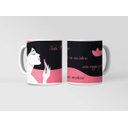 Ver imagem 1 de Caneca Ecf Dia da Mulher - Toda Mulher Porcelana Branca 325ml