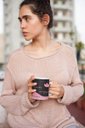 Ver imagem 3 de Caneca Ecf Dia da Mulher - Toda Mulher Porcelana Branca 325ml