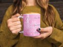 Ver imagem 3 de Caneca Ecf Dia da Mulher - Sou Livre Sou Linda Porcelana Branca 325ml