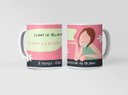 Ver imagem 1 de Caneca Ecf Dia da Mulher - Lugar de Mulher Porcelana Branca 325ml