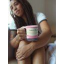Ver imagem 2 de Caneca Ecf Dia da Mulher - Lugar de Mulher Porcelana Branca 325ml