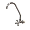 Ver imagem 1 de Torneira 1168 C-52 Metal Cromado Cozinha Bica Móvel Parede