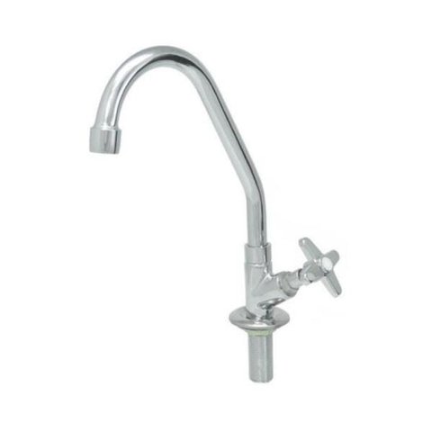 Torneira 1169 C-23 1/4 Volta Cozinha Bica Móvel Bancada