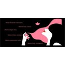 Ver imagem 4 de Caneca Ecf Dia da Mulher - Mulher É Mesmo Interessante Porcelana Preta 325ml