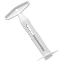 Ver imagem 1 de Descascador Abacaxi com Lâmina Fatiadora Removedor Núcleo Miolo Fruta Multifuncional Cascaxi